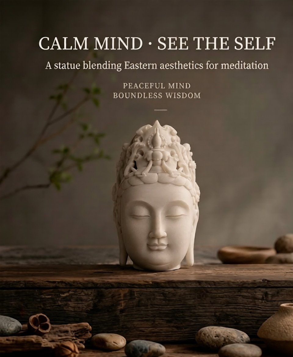 Buddha head - Image 2