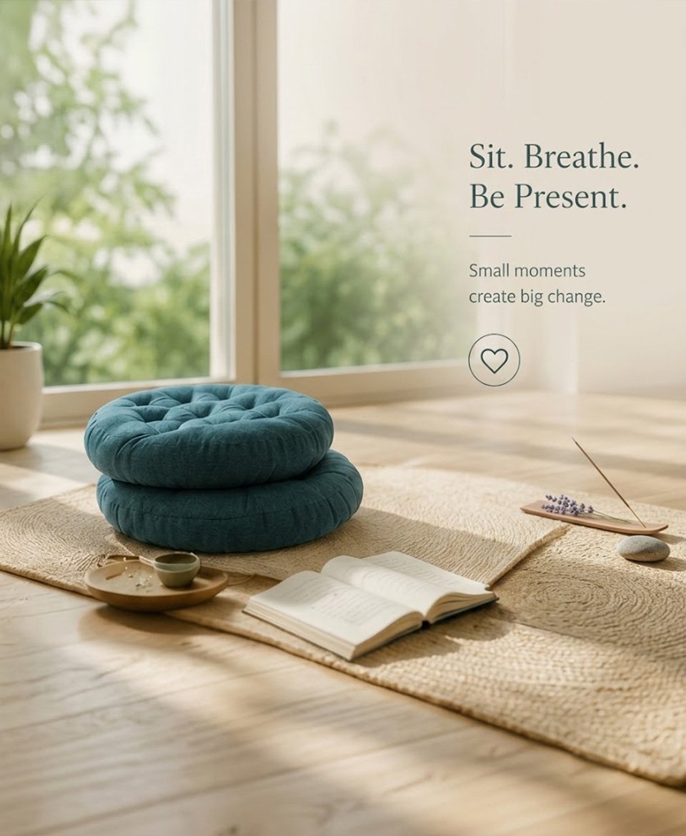 Cotton Linen Floor Cushion - Image 5