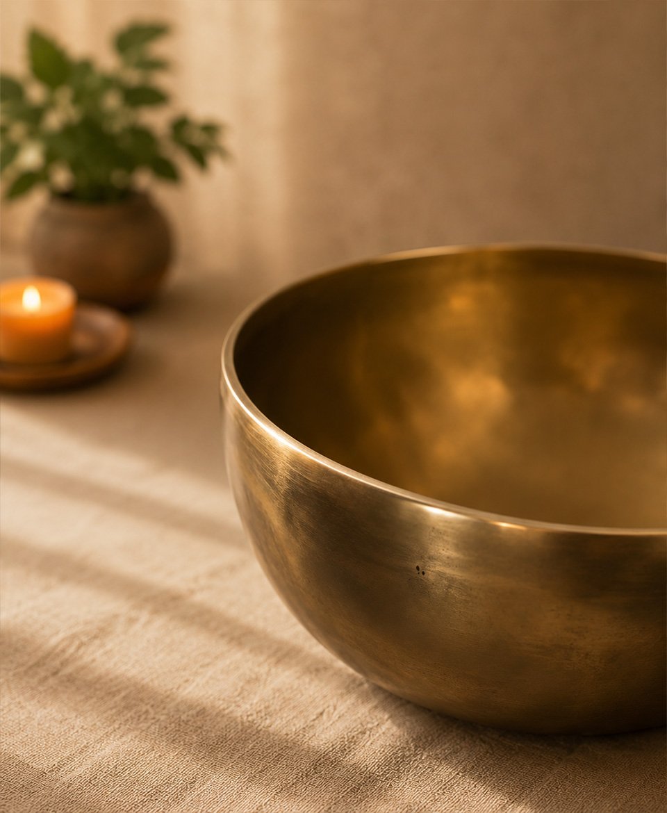 Handmade Full Moon Singing Bowl - Image 6